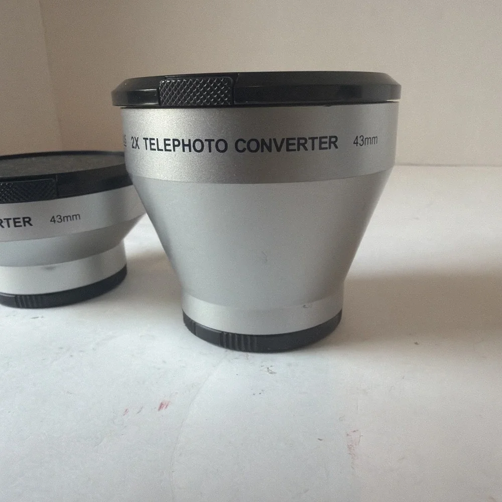 Tiffen Mega Plus 2x Telephoto & 0.75x Wide, 43mm Converter Lens